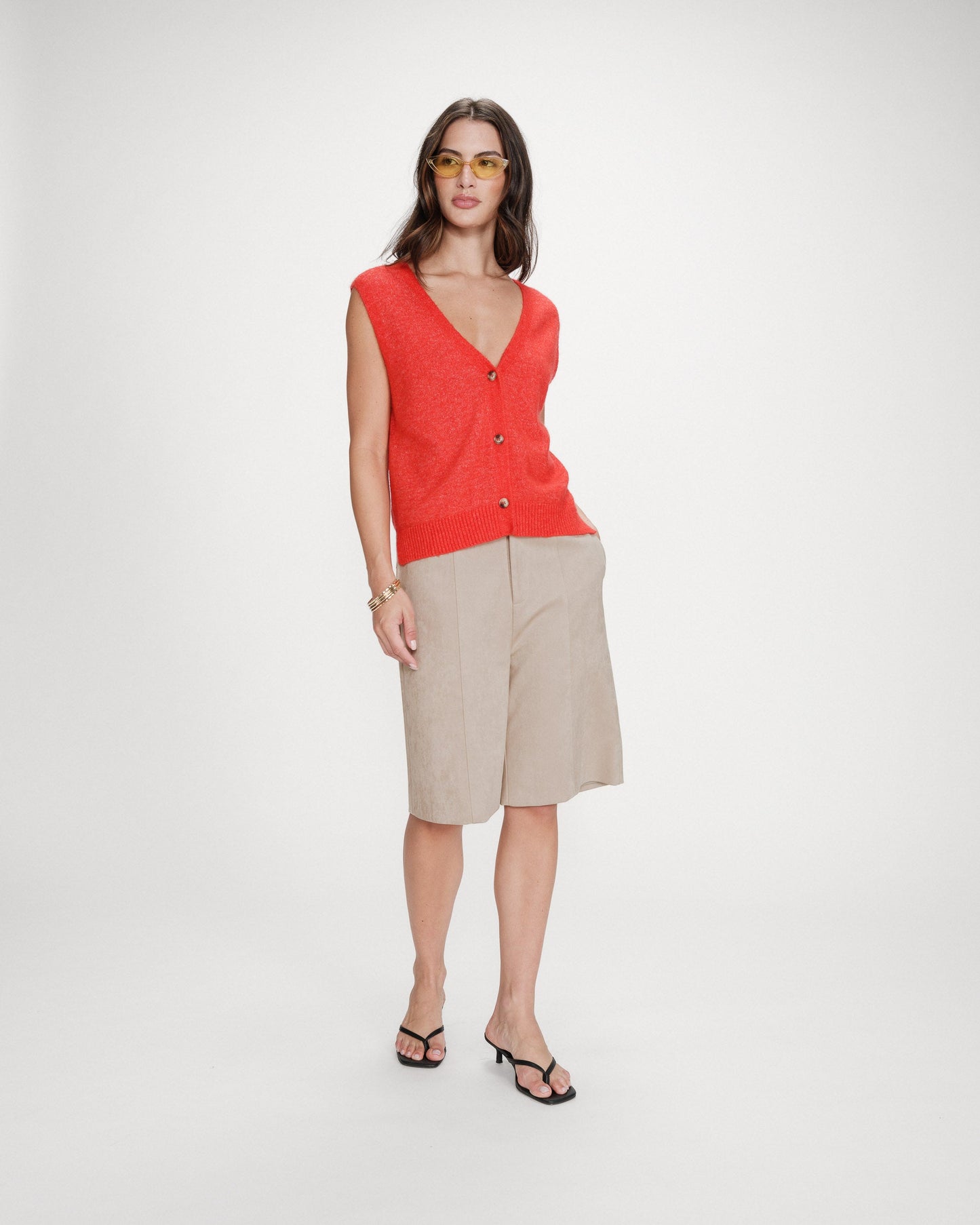 Nars Mohair Buttoned Vest