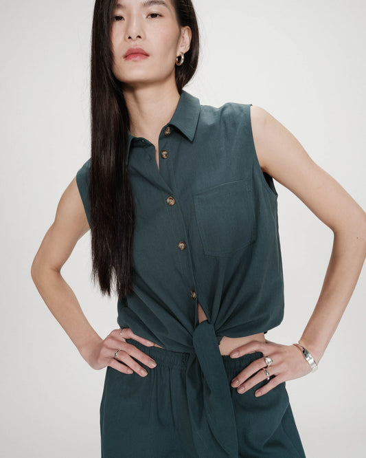 Vero Tie Front Top