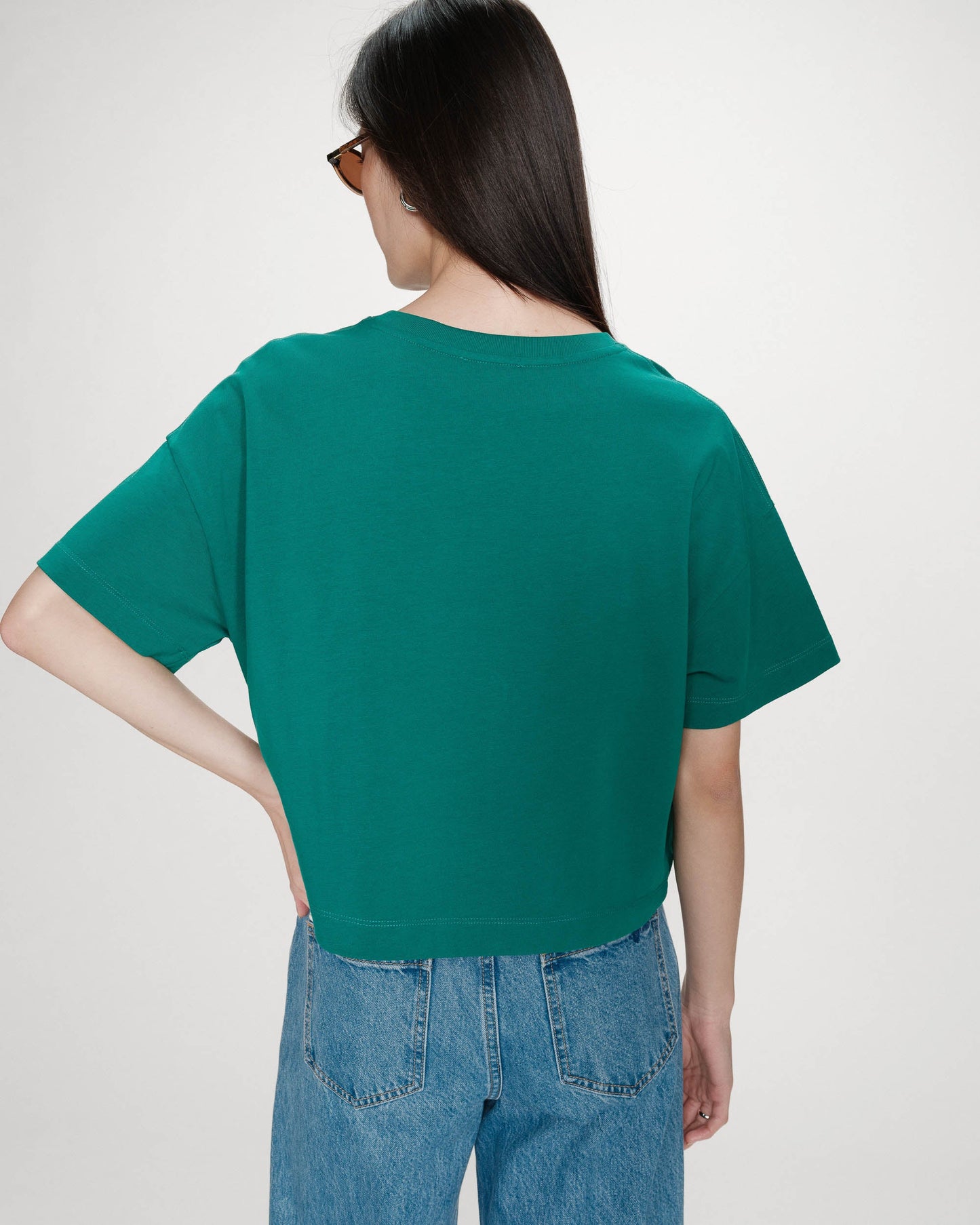 Voss Cropped Graphic Tee