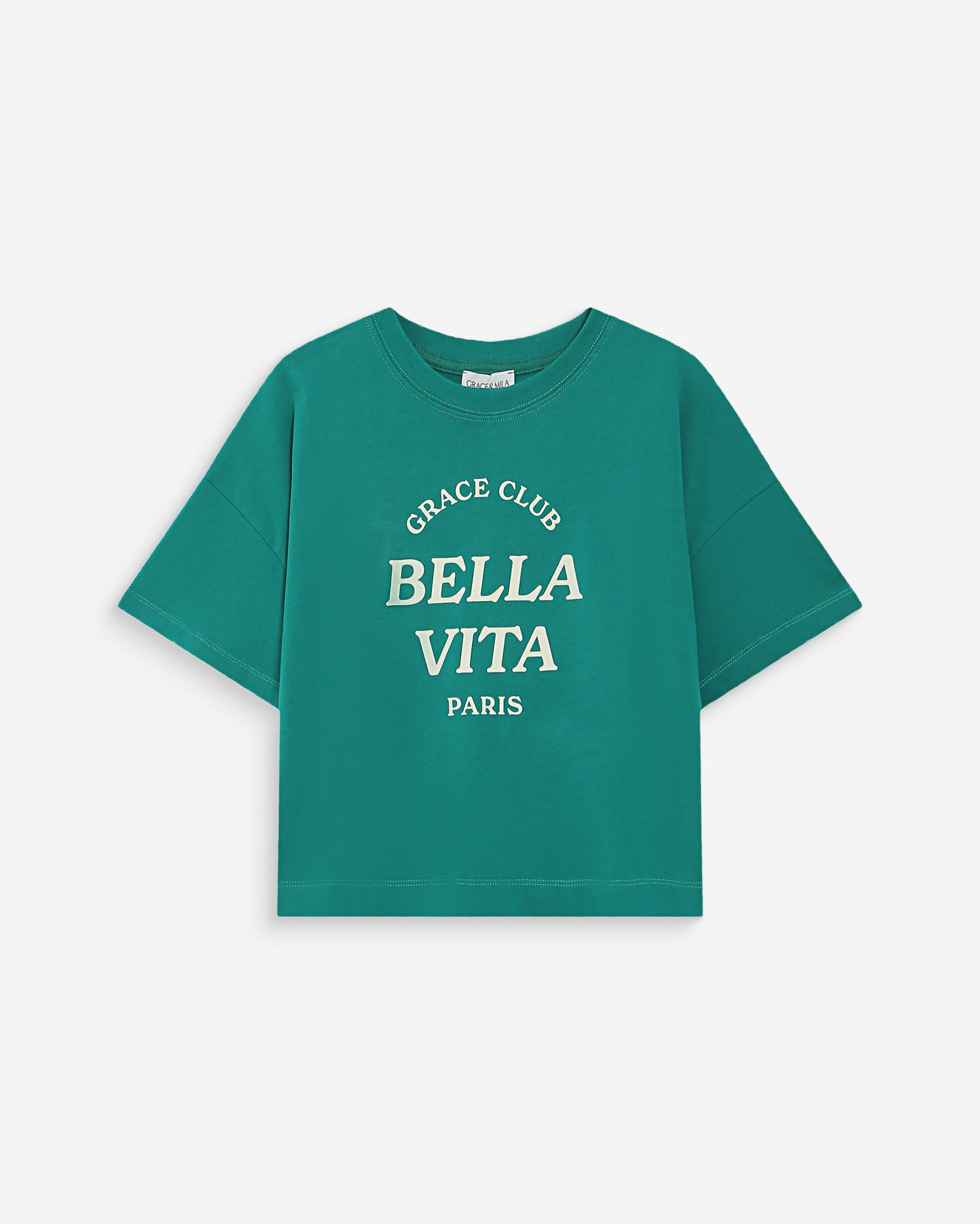 Voss Cropped Graphic Tee