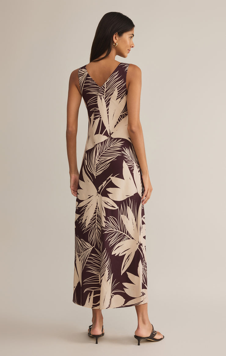 Hibiscus Bias Cut Dress