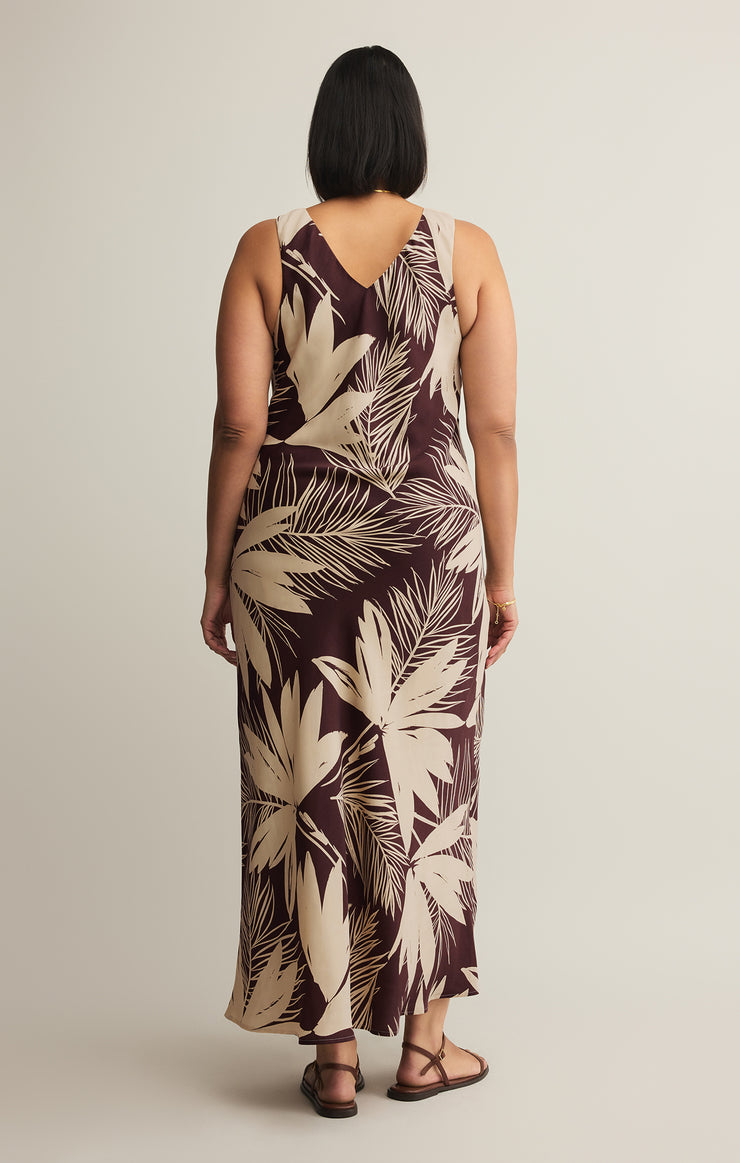 Hibiscus Bias Cut Dress
