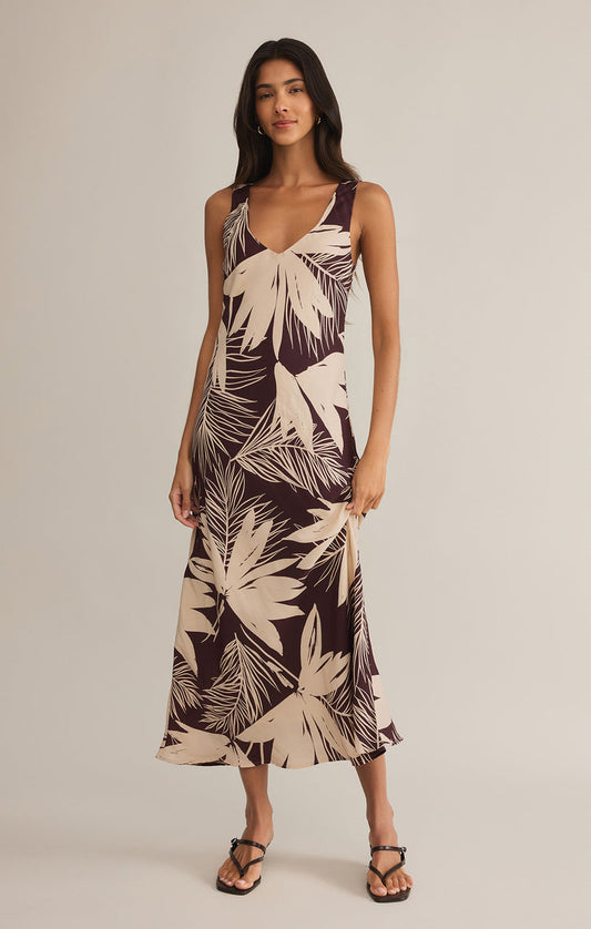 Hibiscus Bias Cut Dress