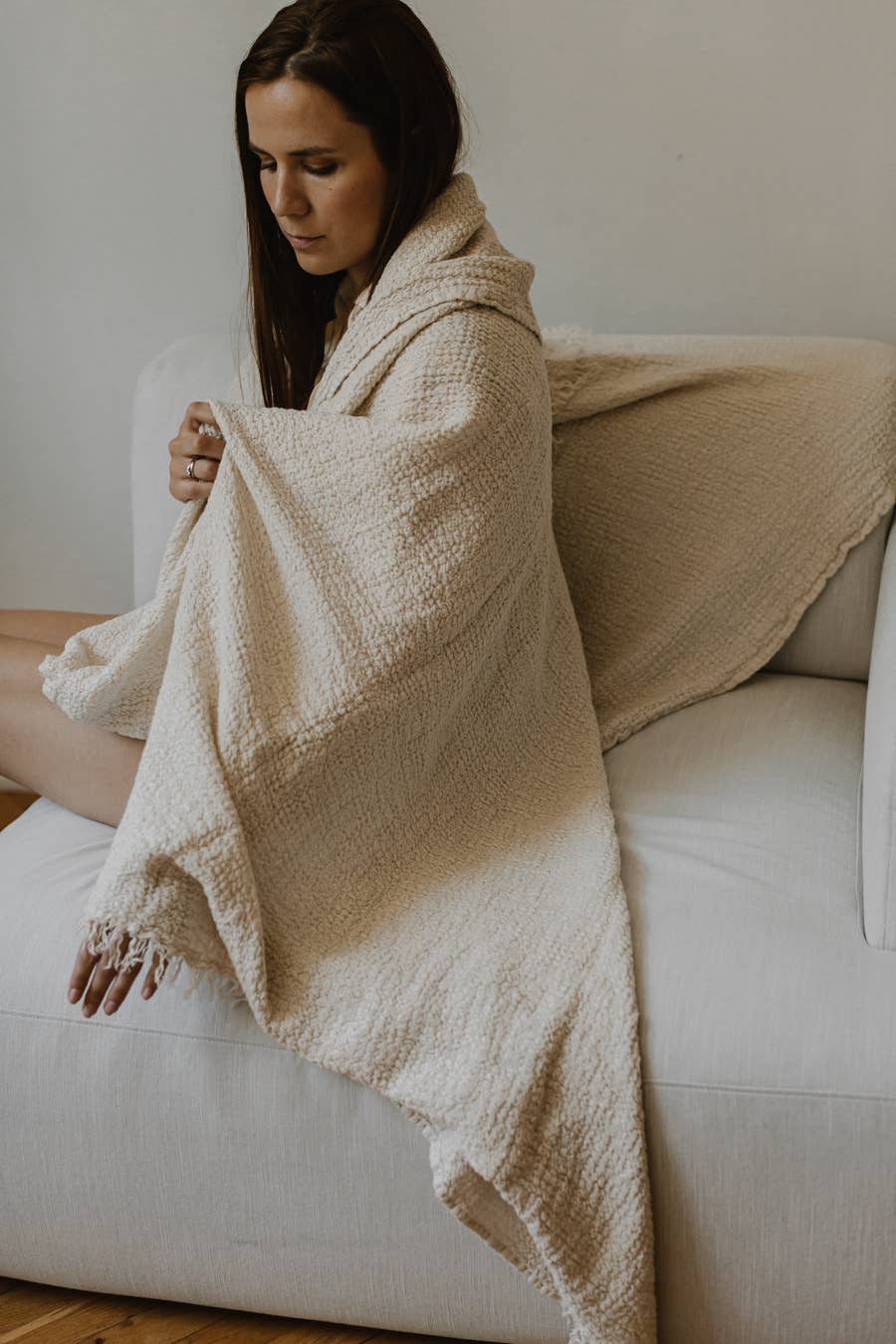Nantucket Linen Throw