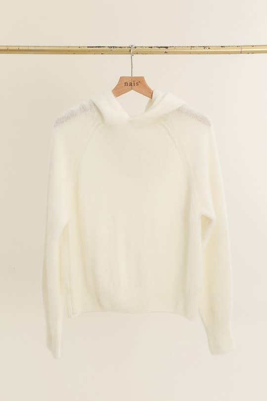 Jocelyn Hoodie Knit Sweater