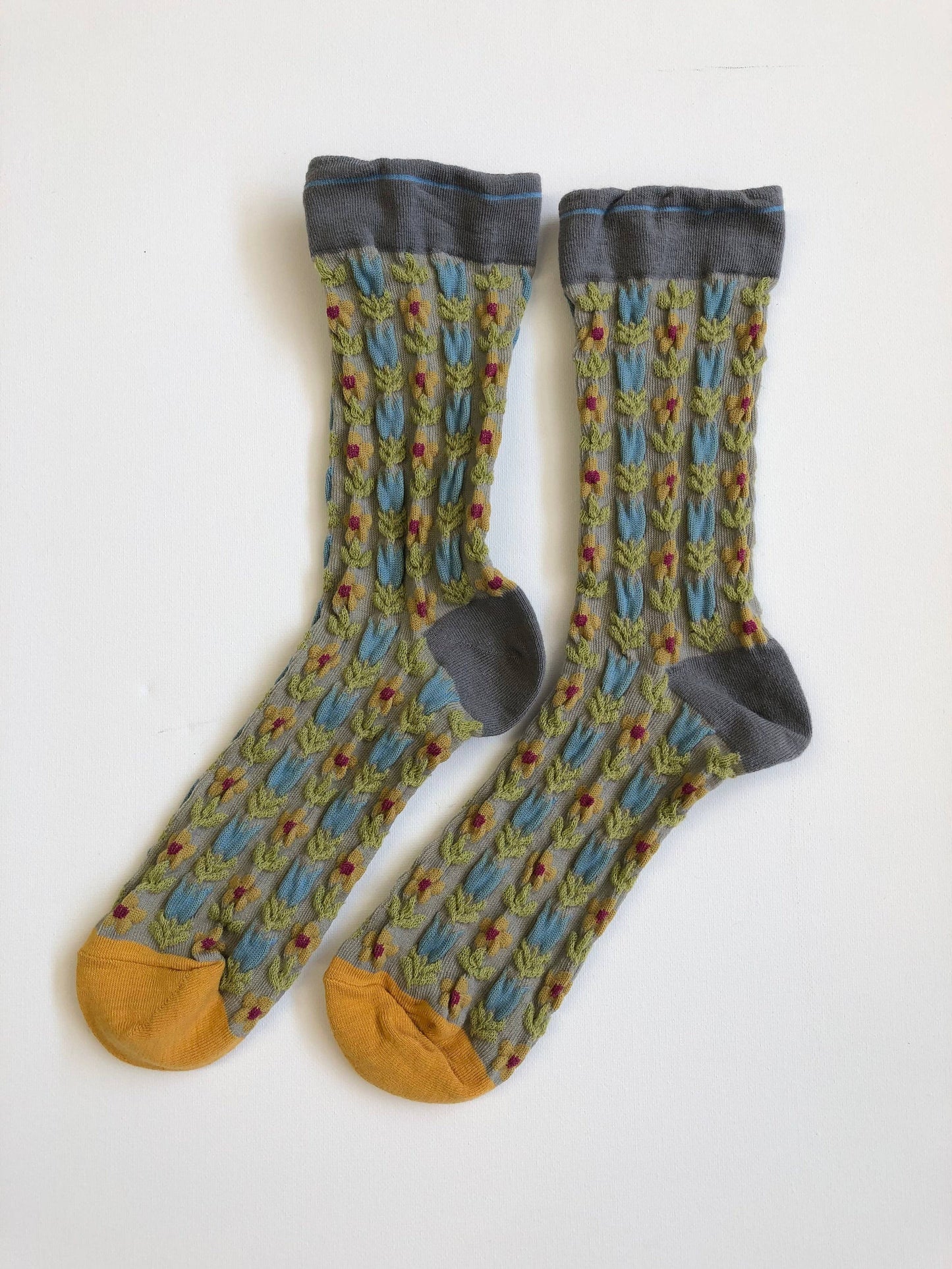 Tulip Garden Socks