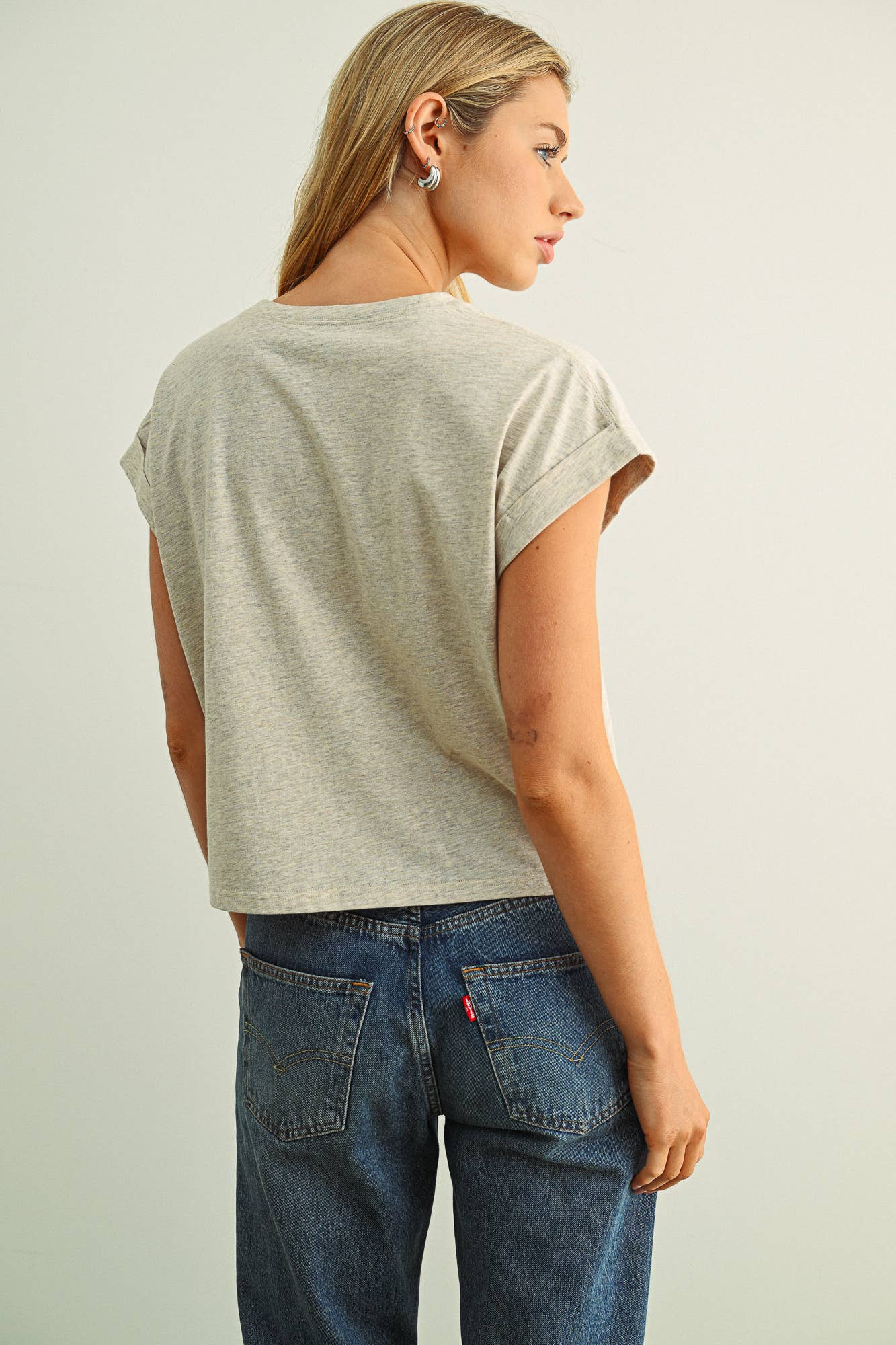 Camille Round Neck Tee