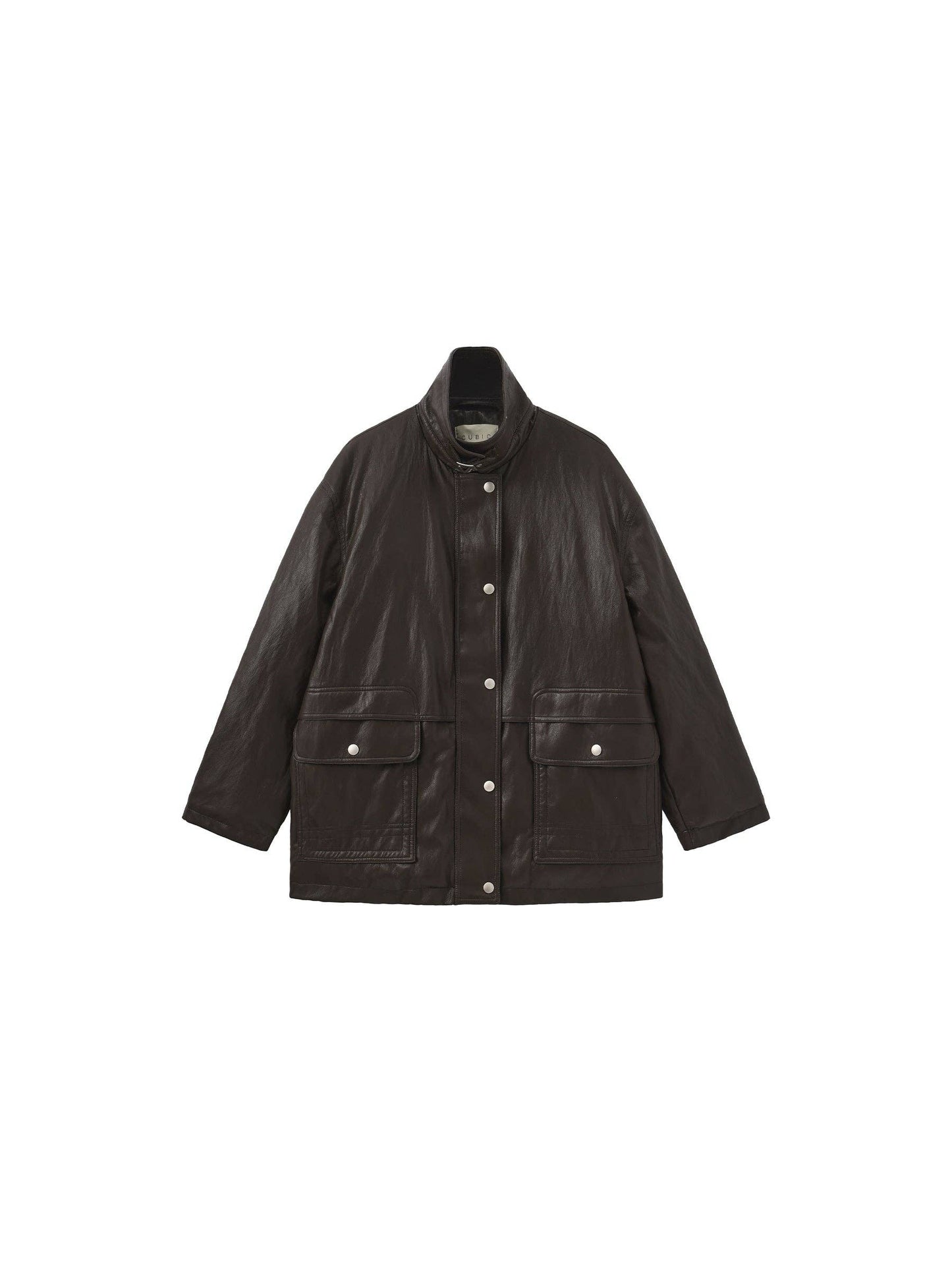 Two-Way Collar Boxy Down Jacket