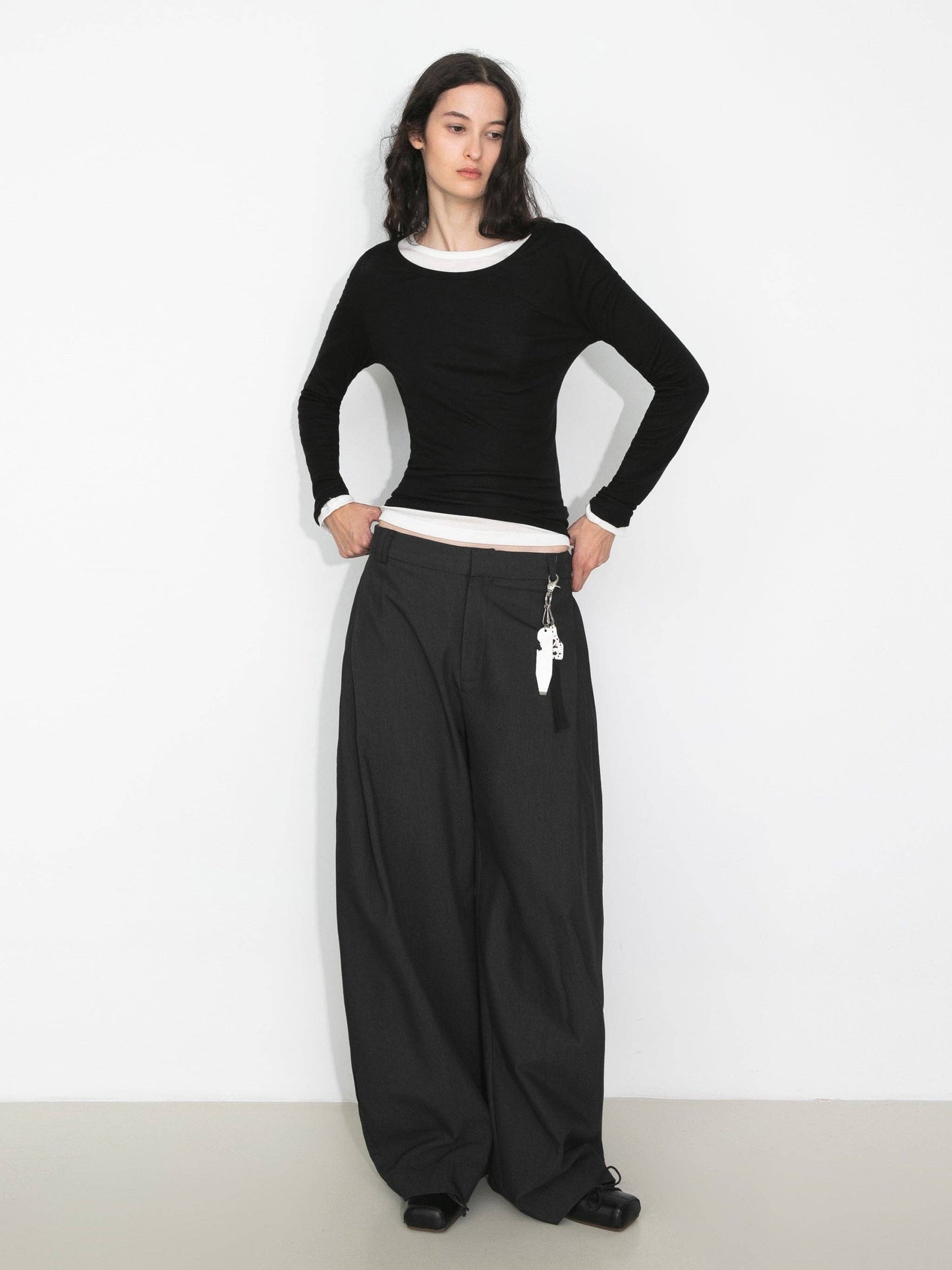 Basic Long-Sleeve Layering Top