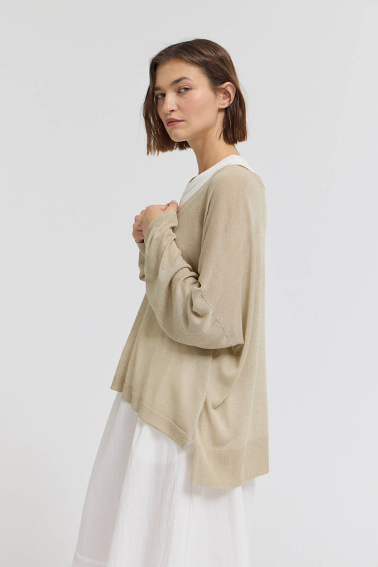 Teresa Linen Blend Pullover