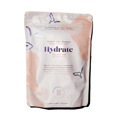 Hydrate Fizzy Bath Soak | Sweet Orange + Rosemary
