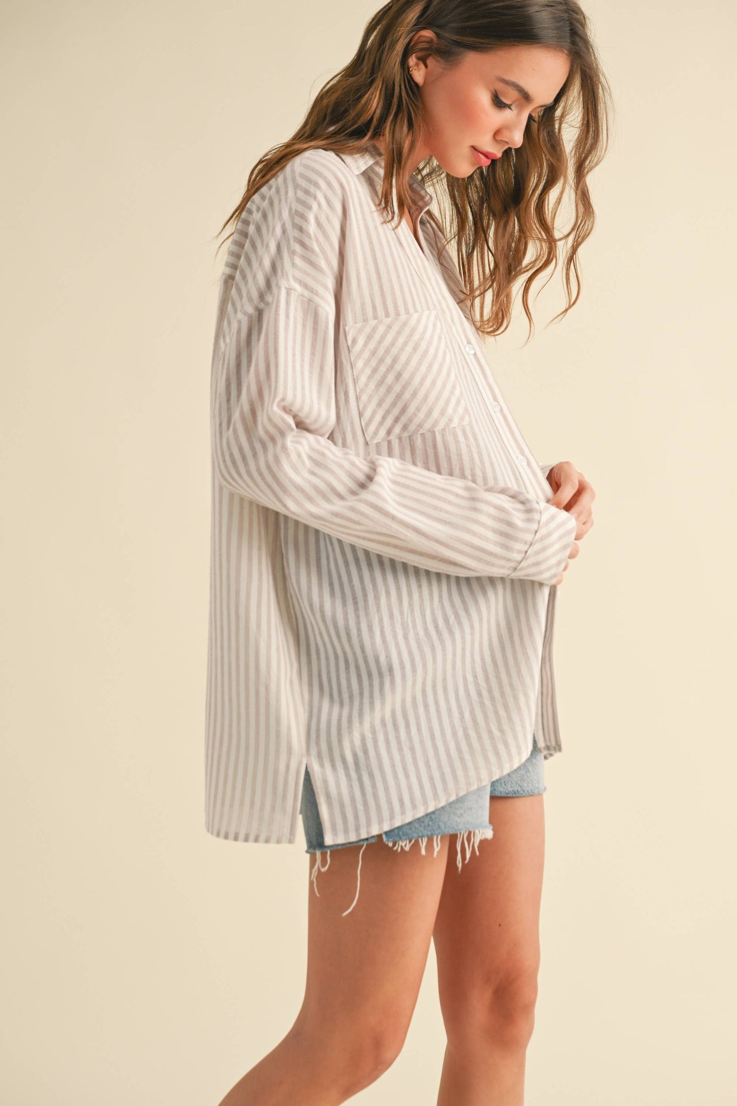 Mabel Striped Buttondown