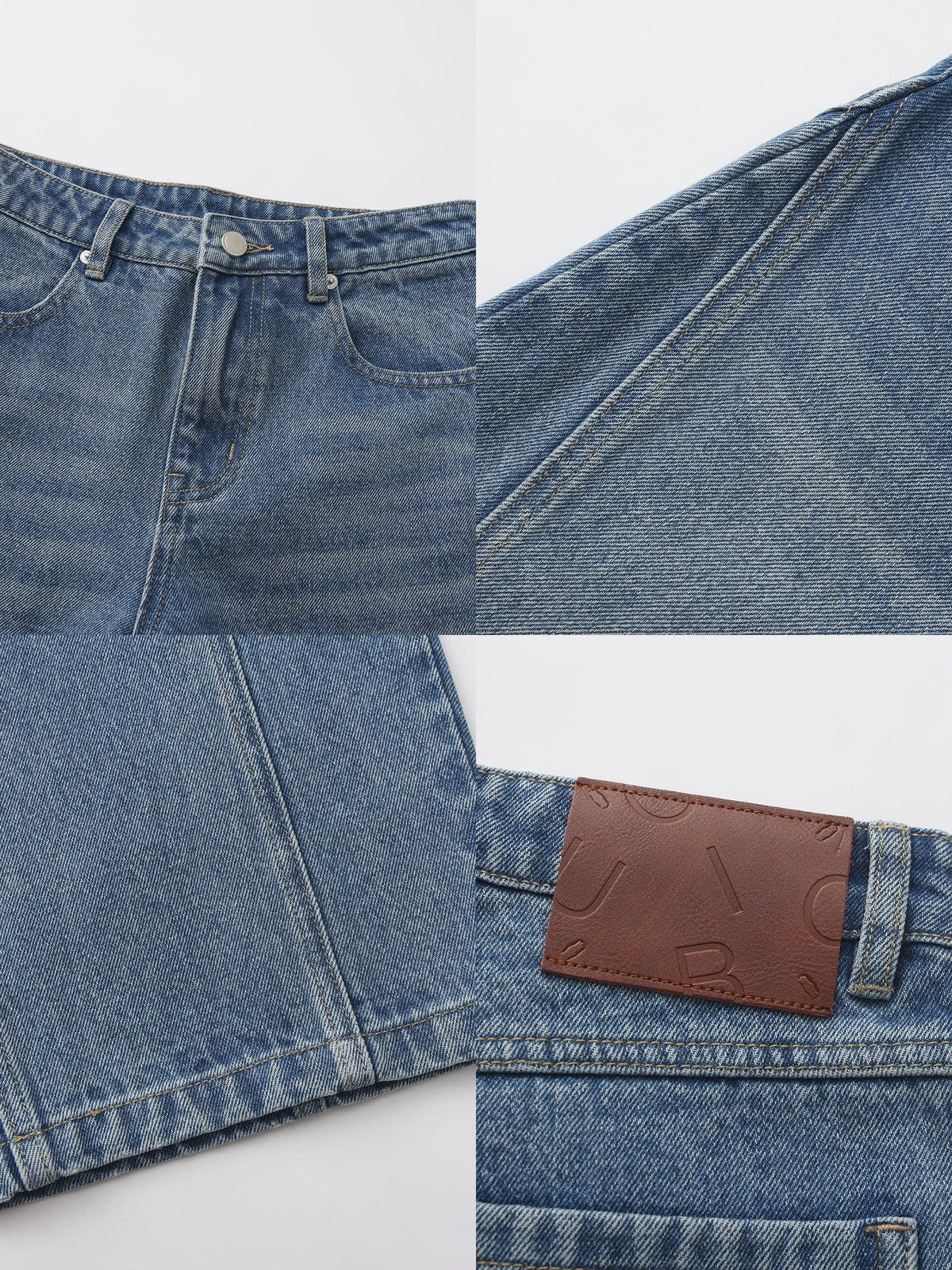 CUBIC Curved Ribbon Jeans