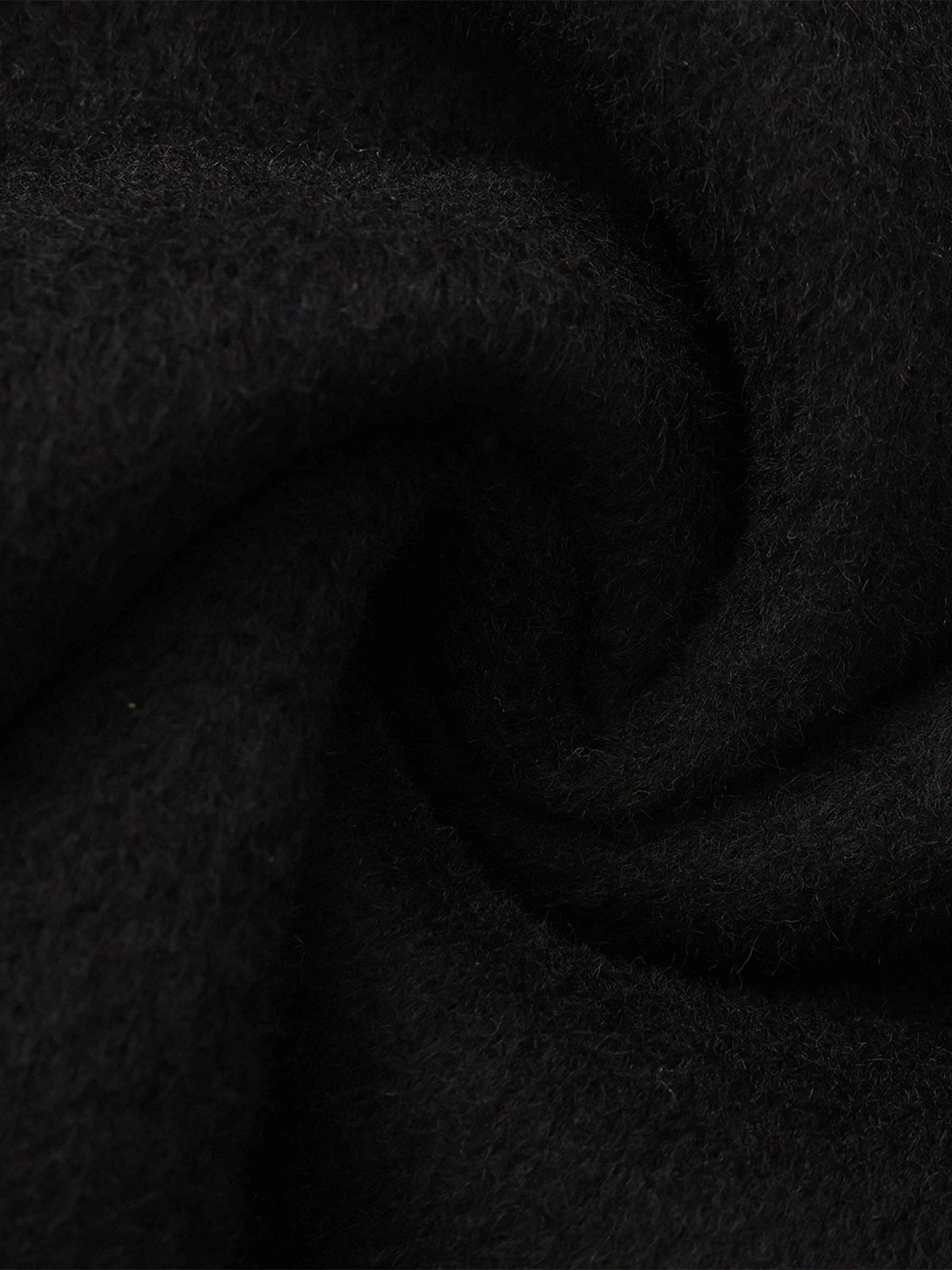 100% Wool Casual Stand-Collar Cropped Jacket