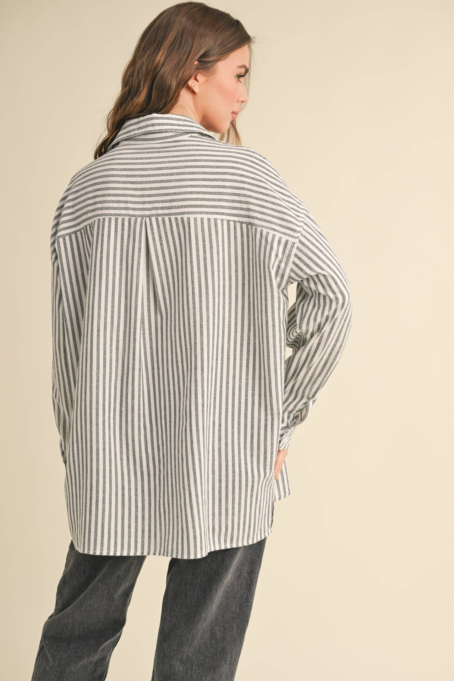 Mabel Striped Buttondown