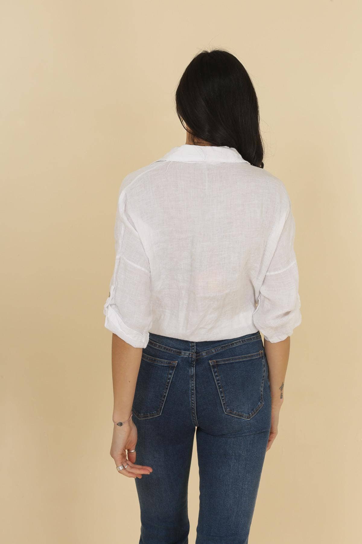 Erica Linen Buttondown