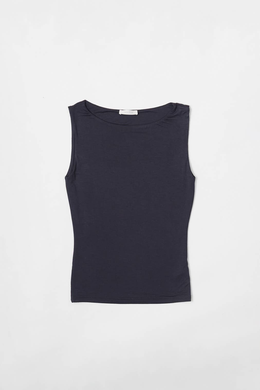 The Kaia Top | Seamless Boat Neck Sleeveless Top