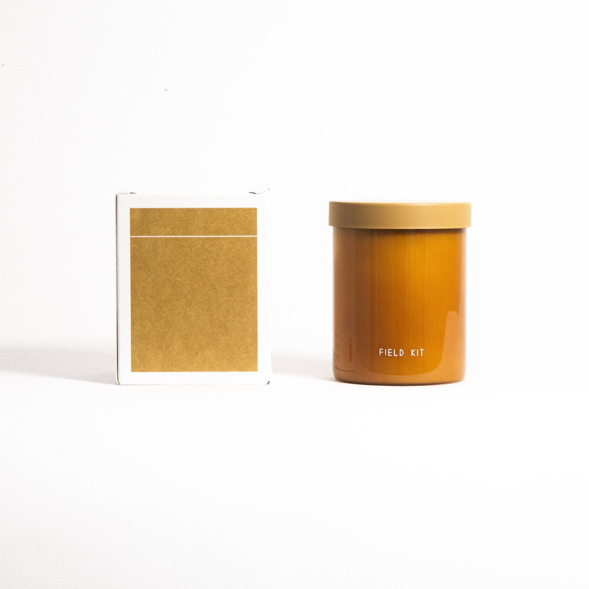 The Beekeeper - Honey + Clover - 8oz Glass Candle