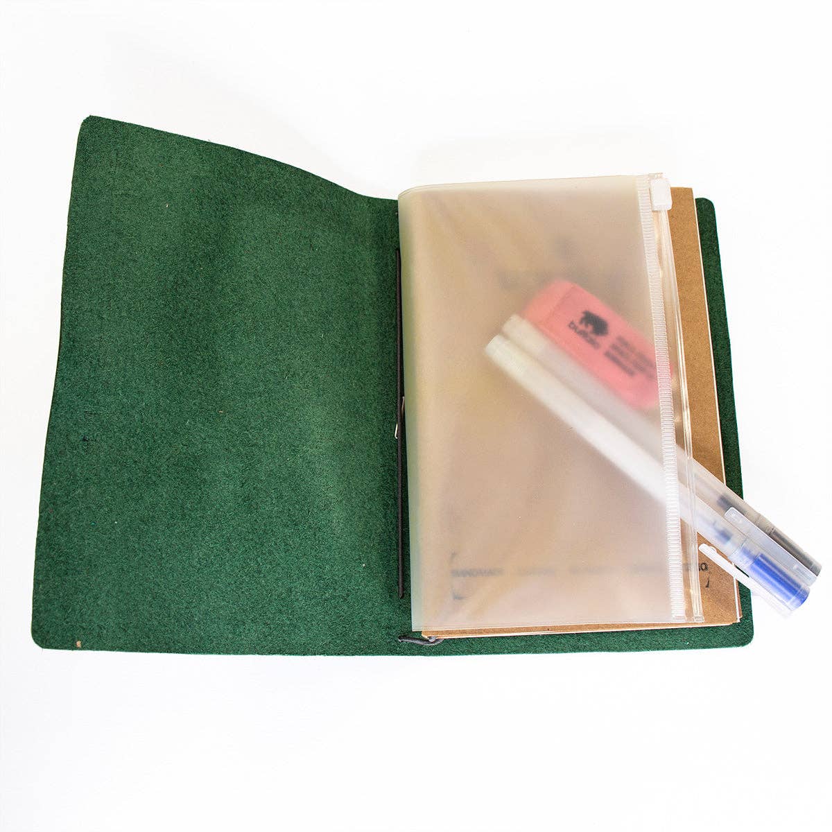 Explore Leather Bound Traveler's Notebook - Small Hunter