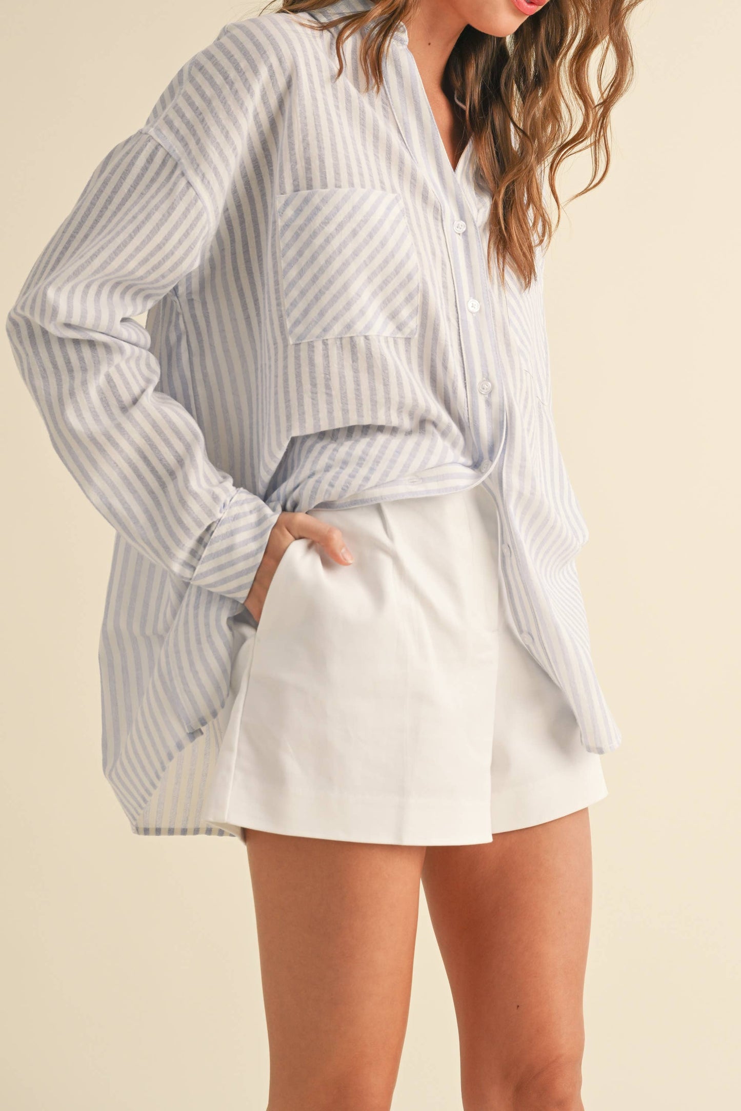 Mabel Striped Buttondown