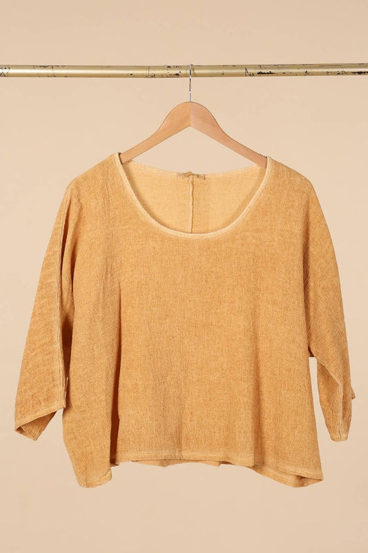Alexandra Relaxed Scoop Blouse