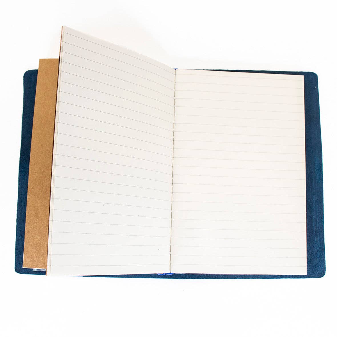 Explore Leather Bound Traveler's Notebook - Small Navy