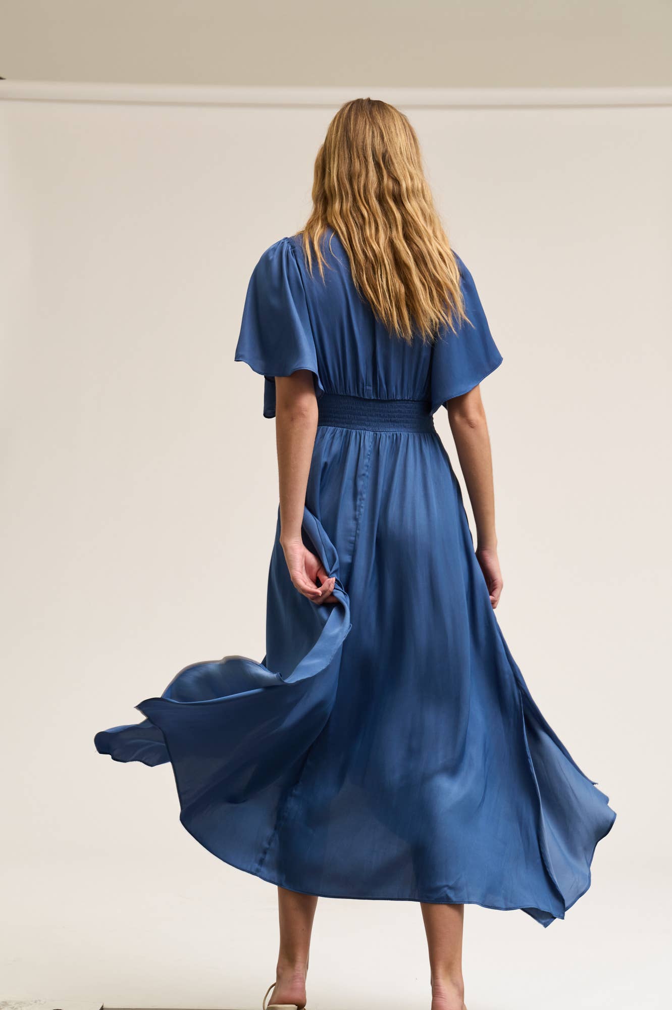 Bluebell Unbalanced Skirt Maxi Dress