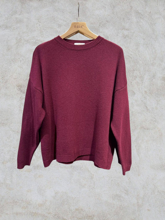 Mabel 100% Merino Crewneck Sweater