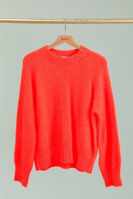Lavinia Relaxed Cableknit Sweater