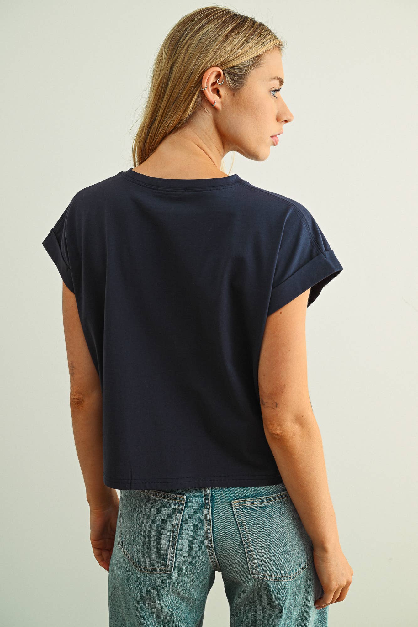 Camille Round Neck Tee