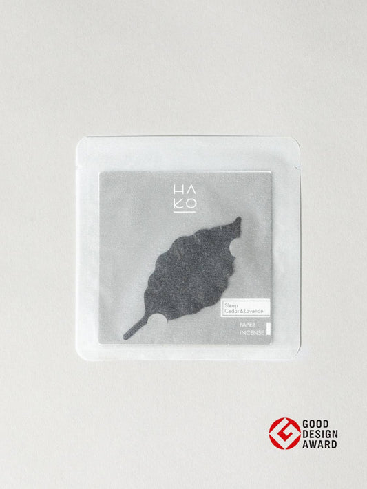 HA KO Paper Incense - Black - No. 3 Sleep