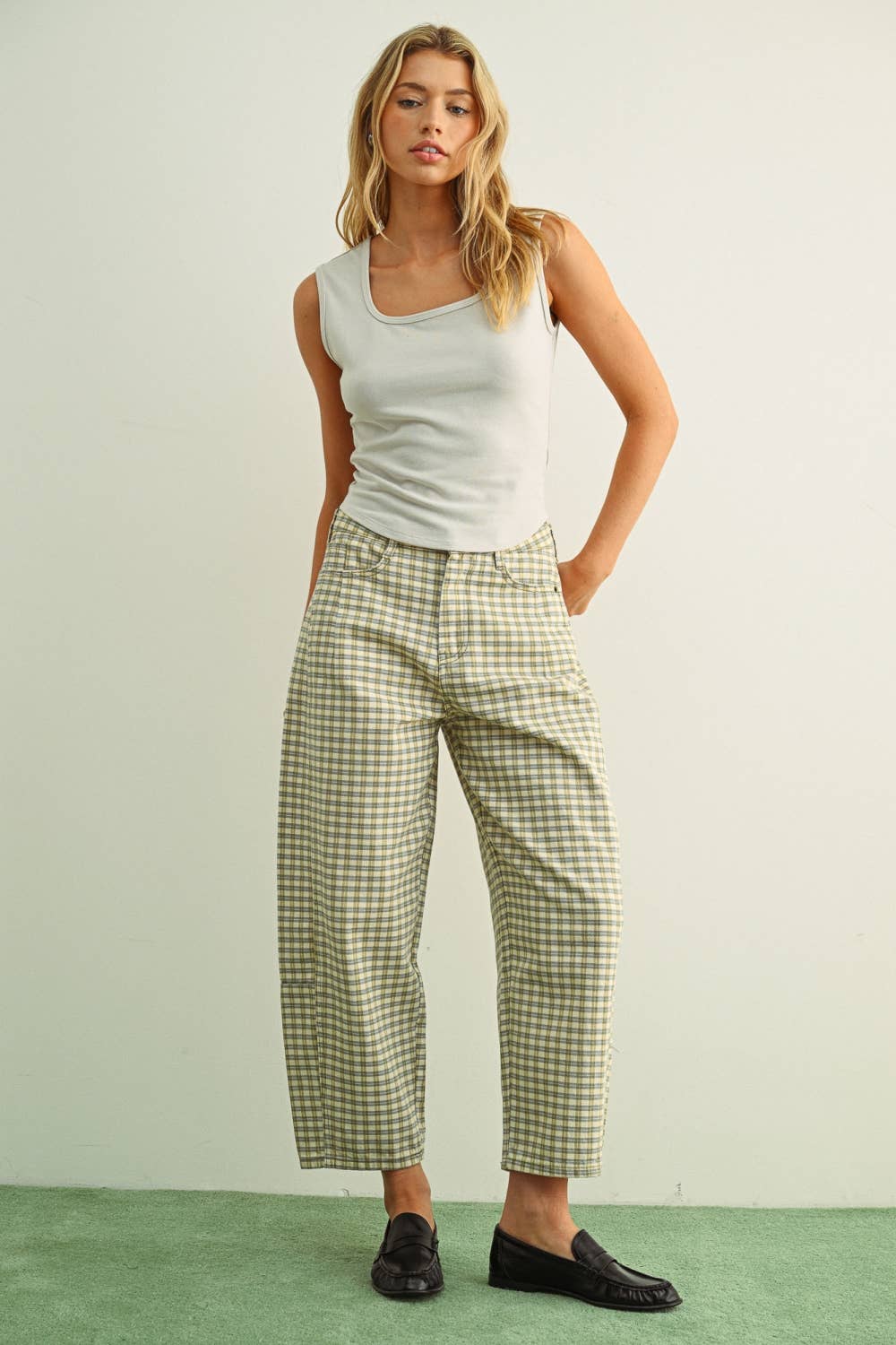 Sable Square Neck Tank Top