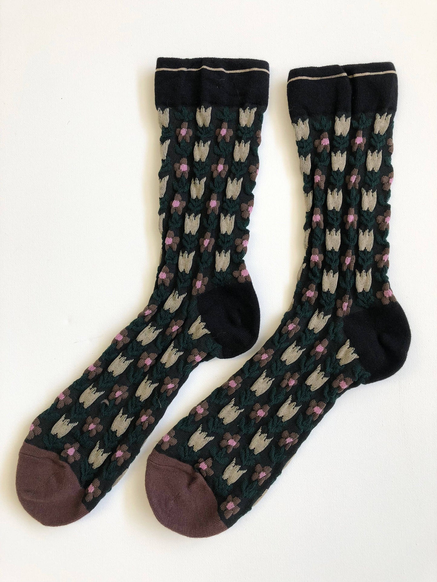 Tulip Garden Socks