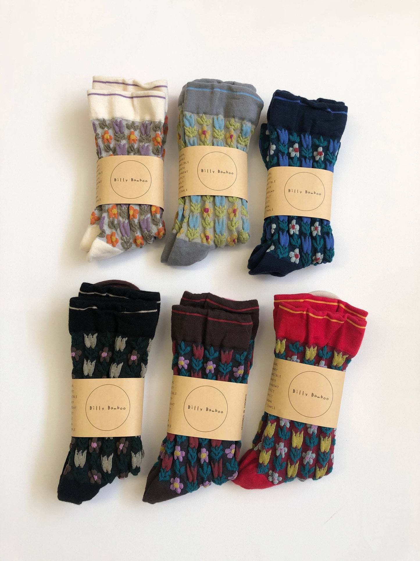 Tulip Garden Socks