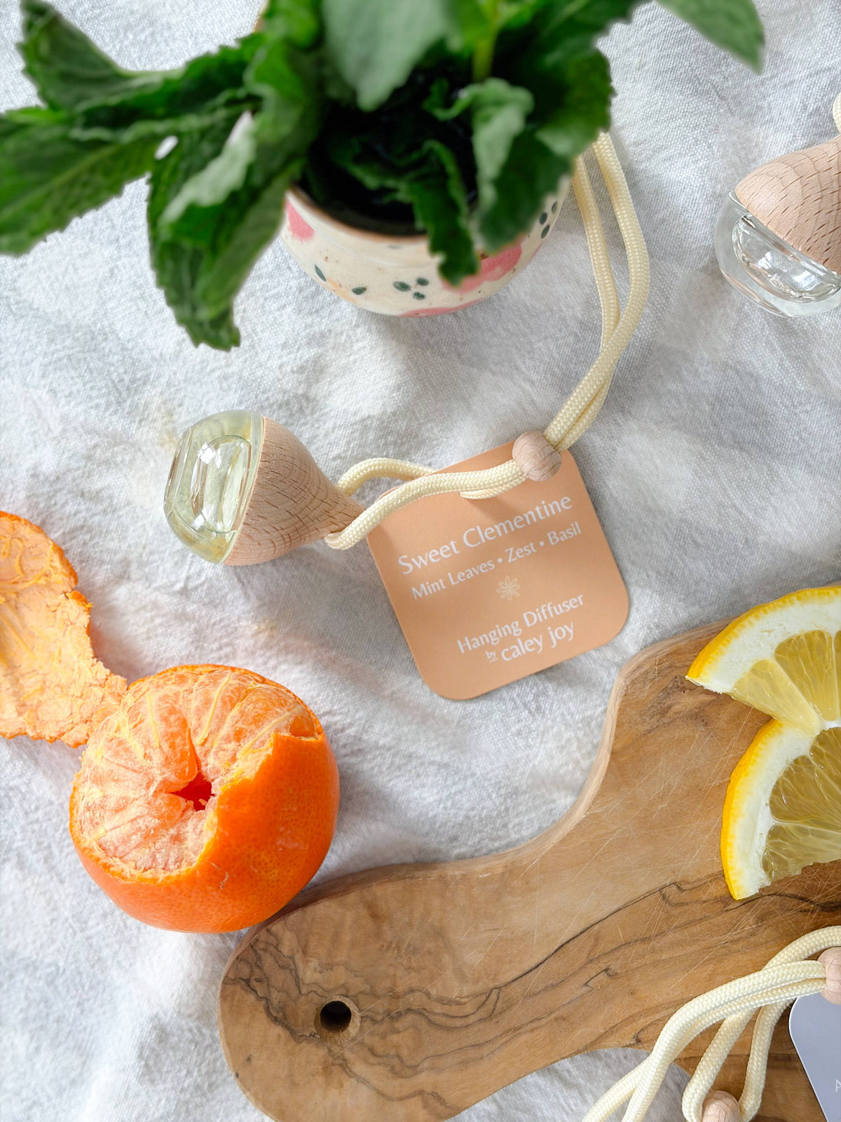 Sweet Clementine | Hanging Car Diffuser