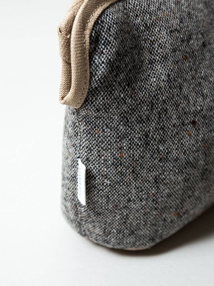 Sasawashi Wool Room Boots - Grey