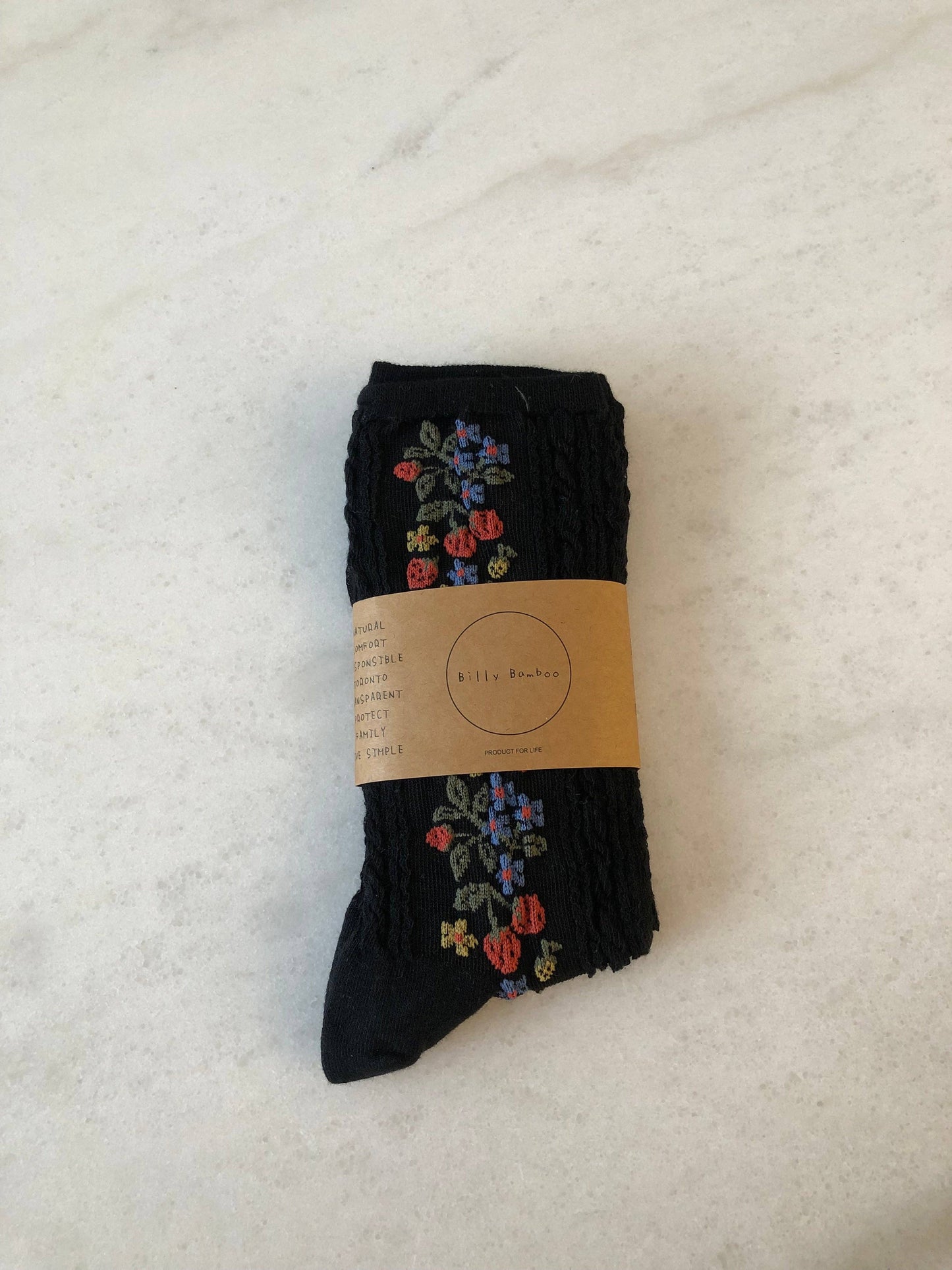 Strawberry Garden Sock