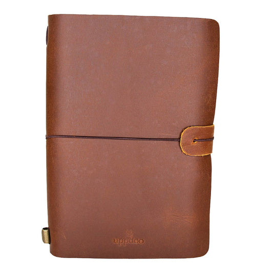 Explore Leather Bound Traveler's Notebook - Small Chestnut