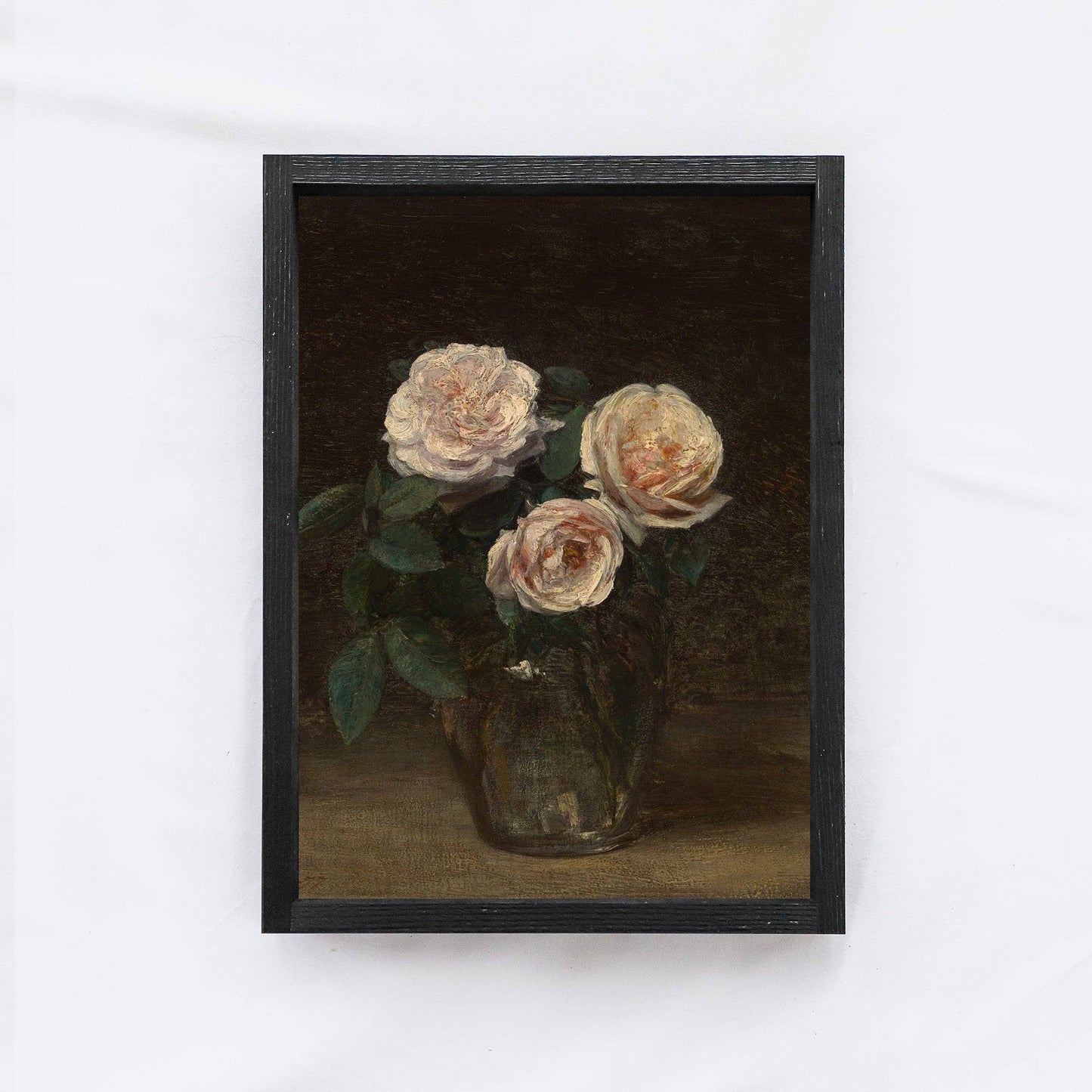 Still Life With Roses Framed Print