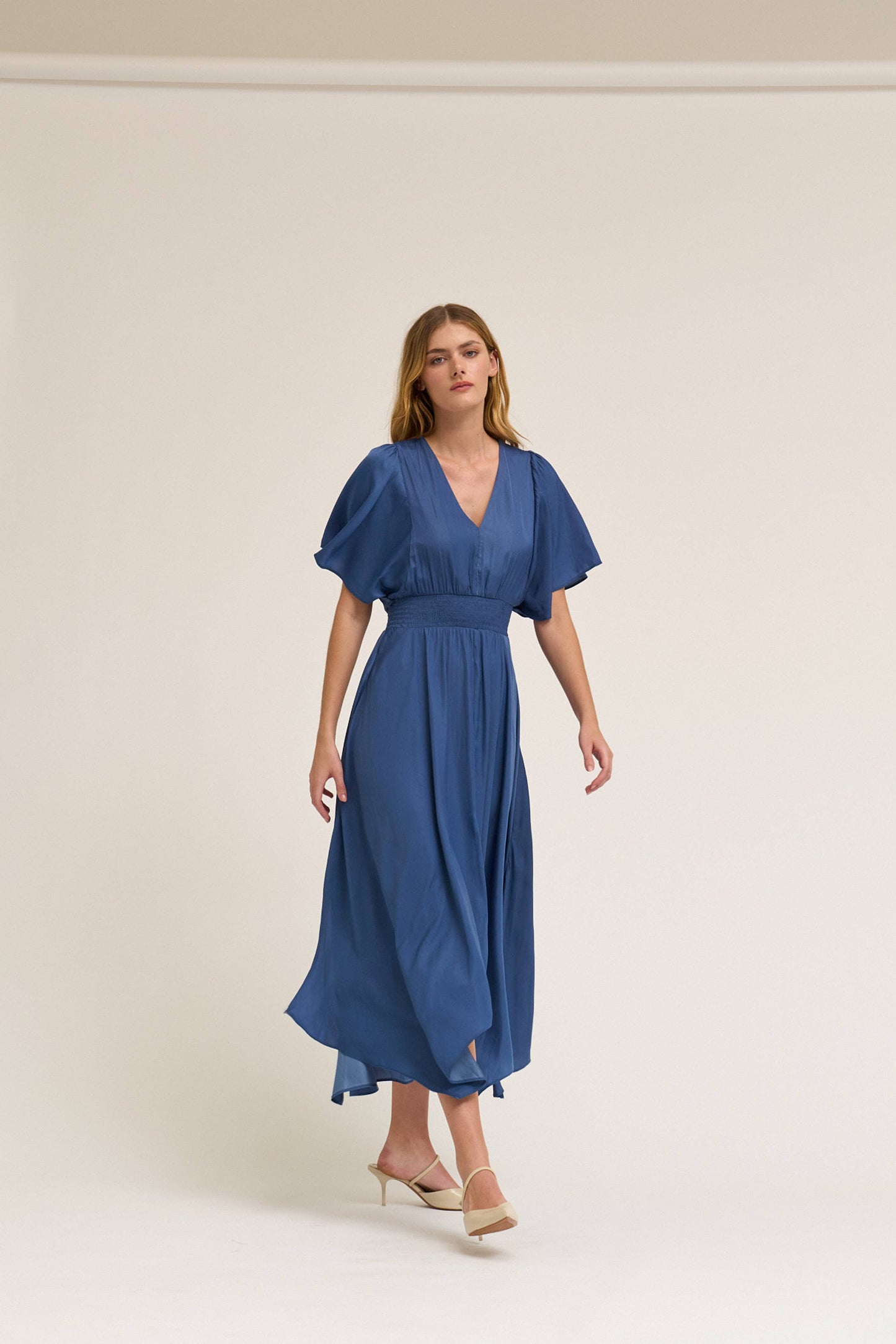 Bluebell Unbalanced Skirt Maxi Dress