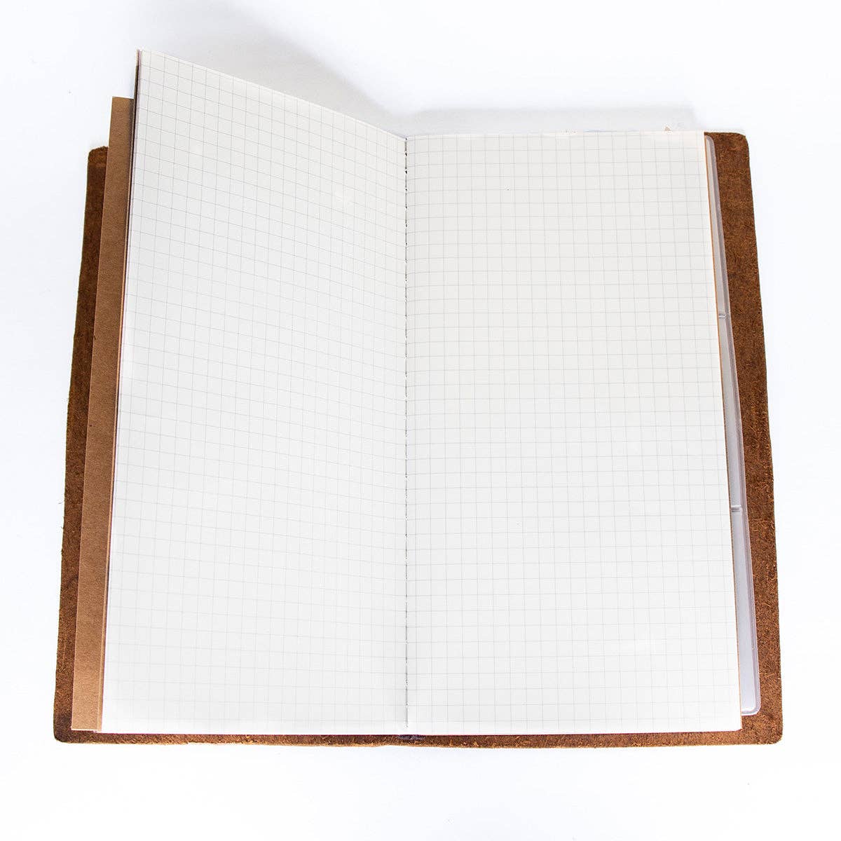 Explore Leather Bound Traveler's Notebook - Large Chestnut