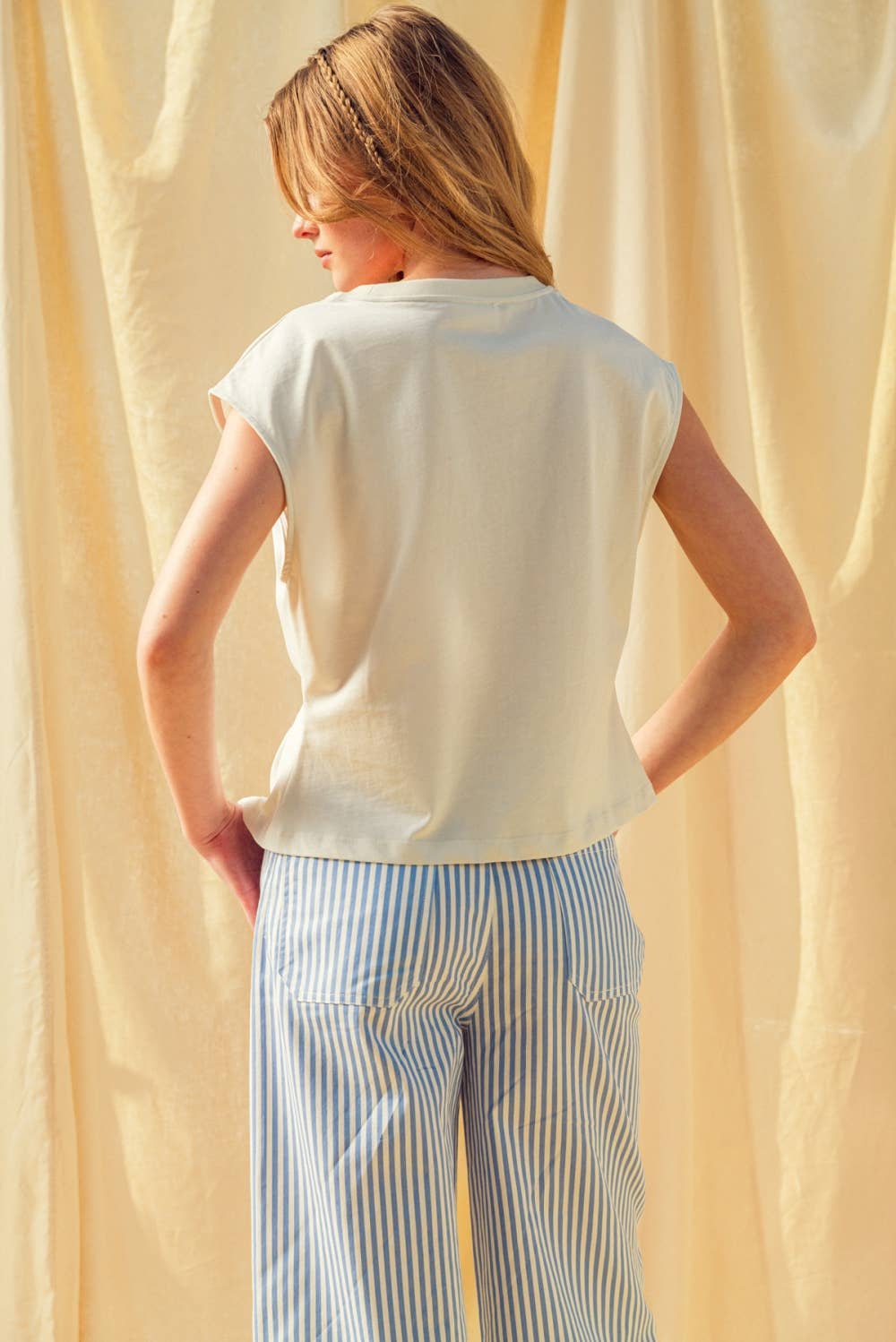 Etta Cinched Waist Tee