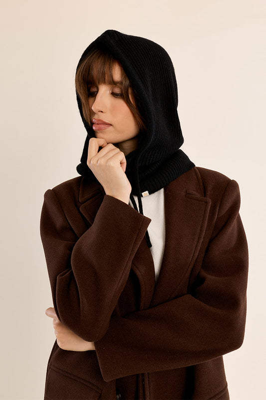 Charlotte Knitted Hood