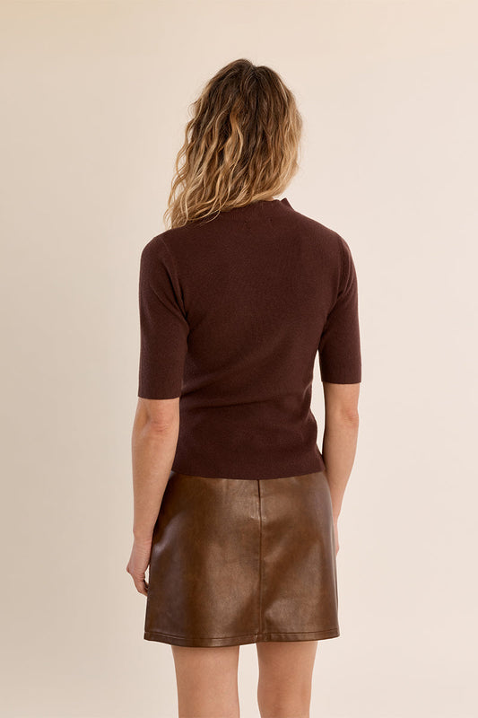 Tracy Short Sleeved Sweater