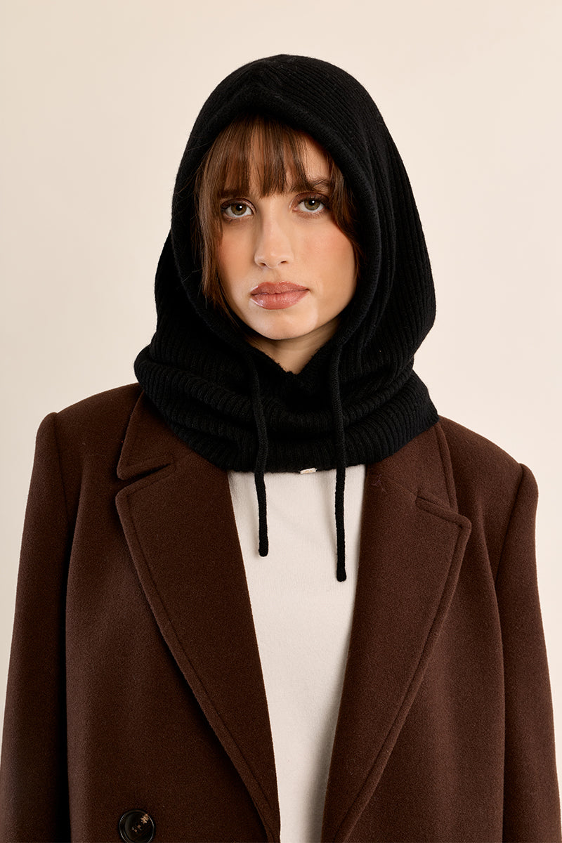 Charlotte Knitted Hood