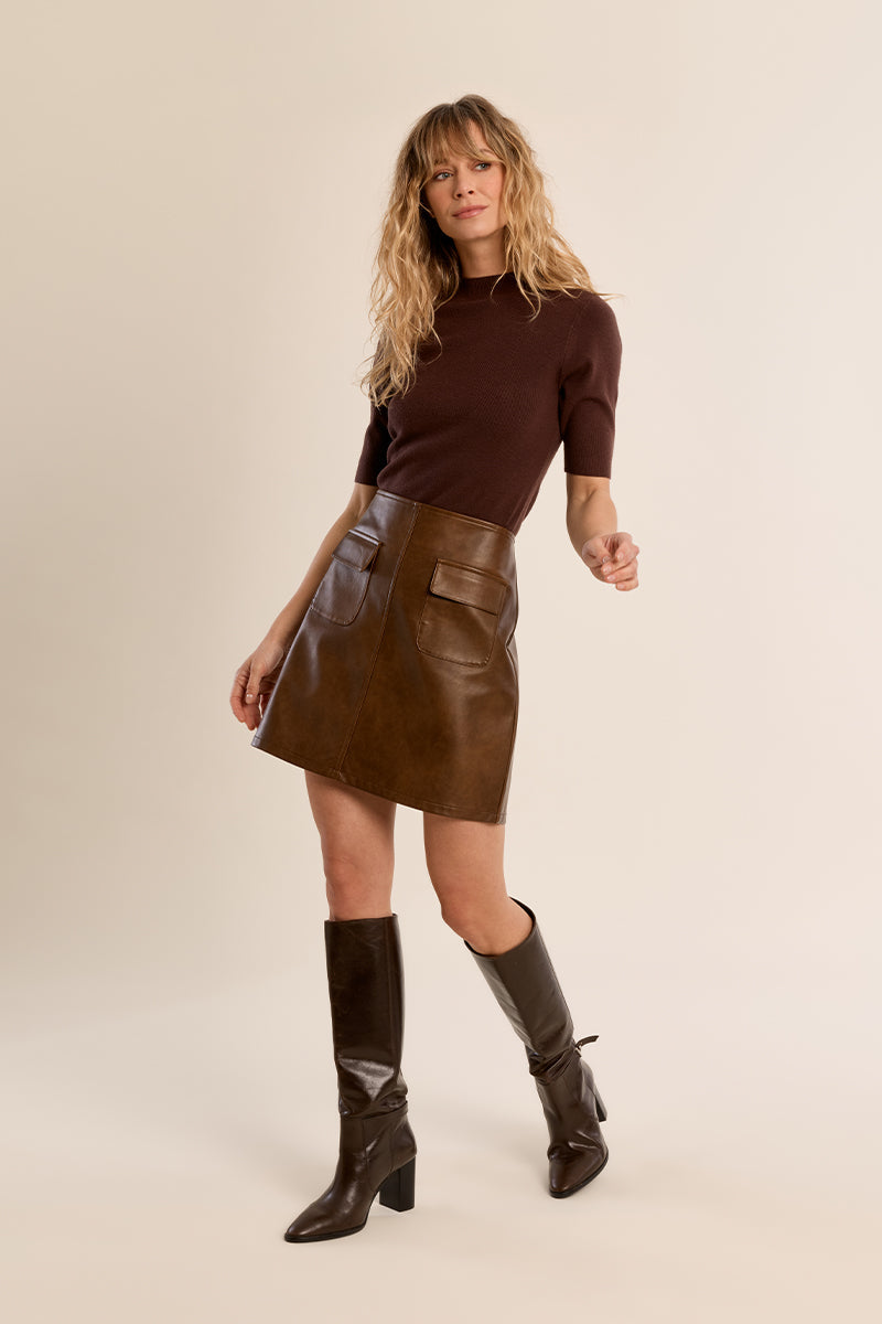 Tracy Short Sleeved Sweater