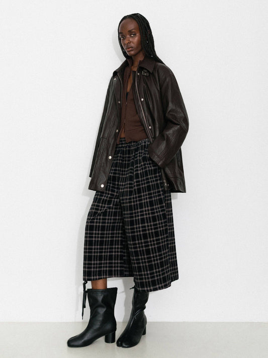 Two-Way Collar Boxy Down Jacket