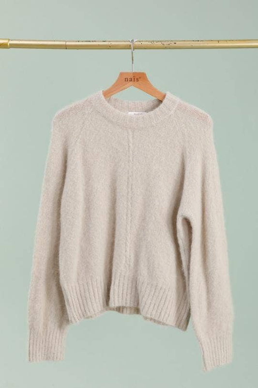 Lavinia Relaxed Cableknit Sweater
