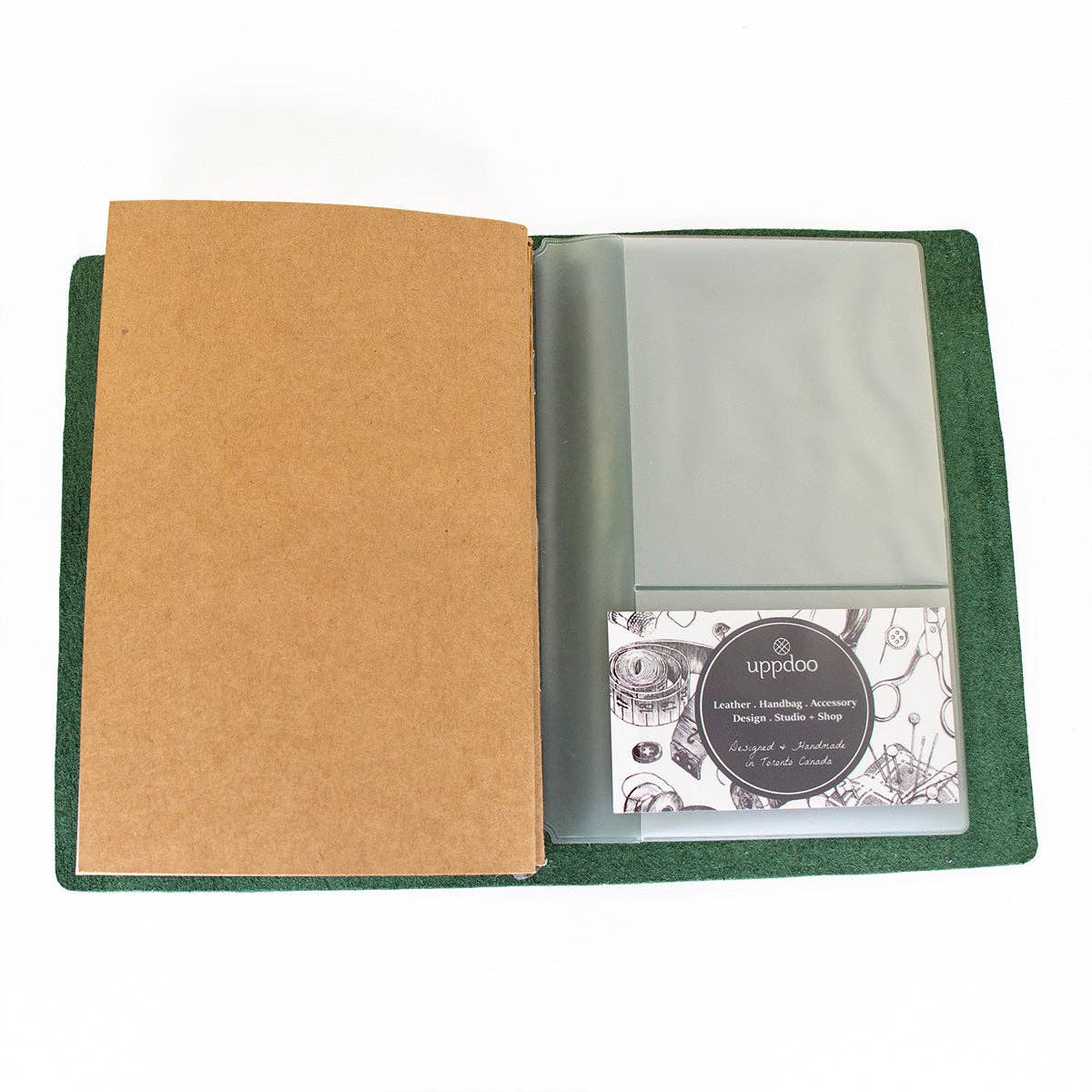 Explore Leather Bound Traveler's Notebook - Small Hunter