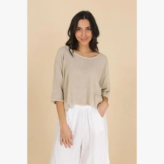 Alexandra Relaxed Scoop Blouse